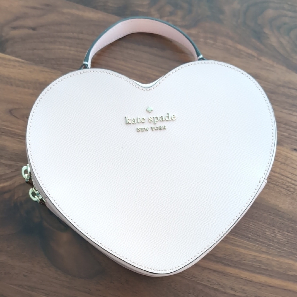 Kate Spade Pink Heart-Shaped Bag